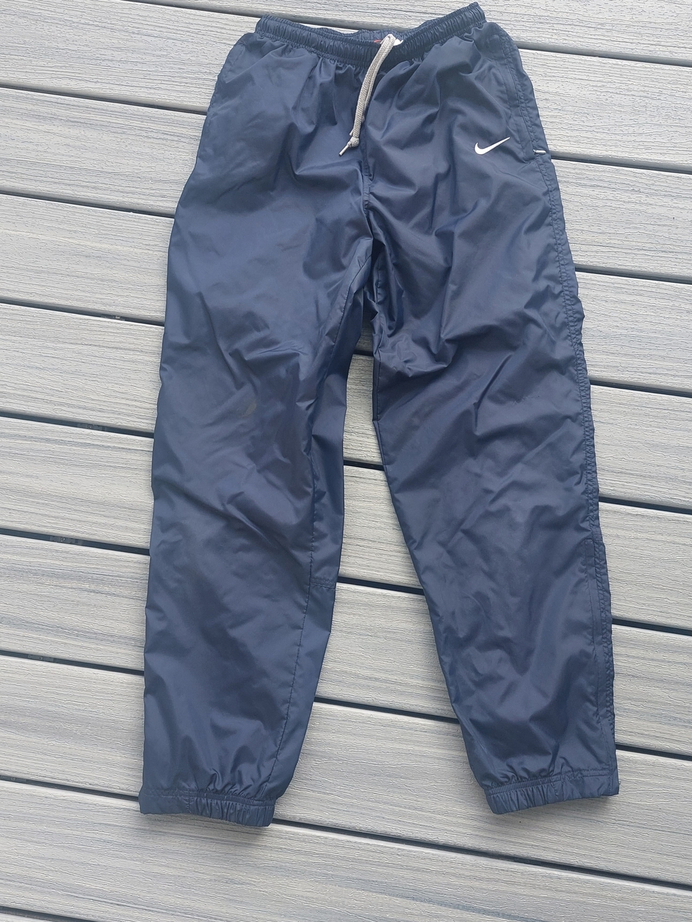 Men Nike Y2k Track Nylon Pants 2000s Streetwear Sport S